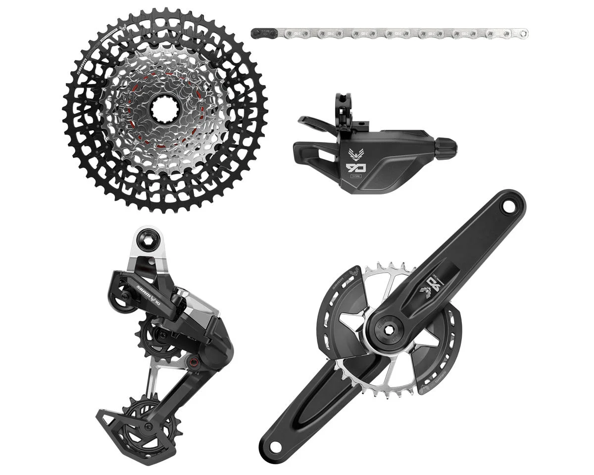SRAM EAGLE 90 T-Type Transmission Groupset (Black/Silver) (12 Speed) (175mm) (32T) (UDH) (Mechanical)